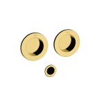 Schuifdeurkom Dante Olivari messing titaan PVD