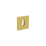 Sleutelrozet vierkant Olivari messing titaan PVD