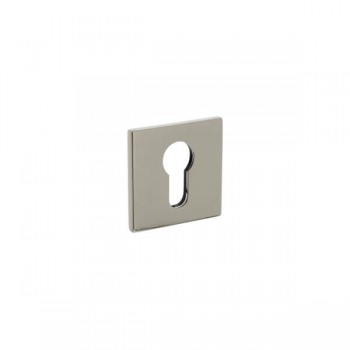 Cilinderrozet vierkant Olivari nikkel titaan PVD