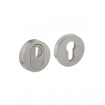 Veiligheidscilinderrozet rond Olivari mat RVS titaan PVD