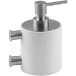 Zeepdispenser Piet Boon PB503 mat RVS wit Corian