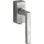 Draaikiep Kare afsluitbaar messing mat nikkel ongelakt