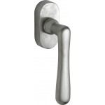 Draaikiep Linea messing mat nikkel ongelakt