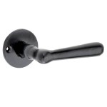 Deurkruk Edam rond rozet ijzer