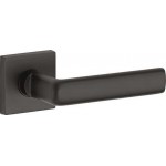 Deurkruk Padania vierkant rozet mat zwart