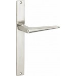 Deurkruk Wig langschild glans nikkel