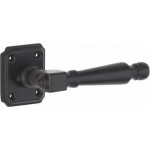 Deurkruk Arlon vierkant rozet ijzer