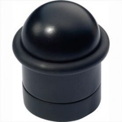 Deurbuffer cilinder 42mm mat zwart
