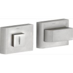 Vrij bezet garnituur Tukan/Toro mat nikkel ongelakt M&T