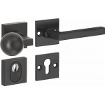 Veiligheidsset Kare / Bauhaus voordeur mat zwart KT