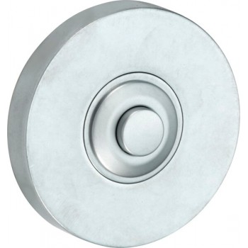 Beldrukker Vivo rond antiek chroom