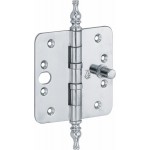 Kogellager scharnier 89x89mm glans chroom vaas SKG***