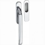 Schuifpuihevelgreep Elegant glans chroom