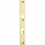 Veiligheidsschild Bauhaus smal BI messing ongelakt