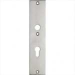 Veiligheidsschild Bauhaus BI mat nikkel ongelakt