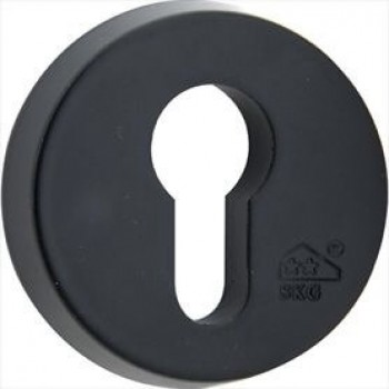 Cilinderrozet SKG Elegant BU mat zwart