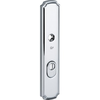 Veiligheidsschild Art Nouveau BU glans chroom KT