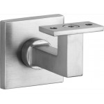 Leuninghouder Bauhaus vlak M10 mat nikkel ongelakt