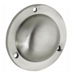 Moerkap Elegant mat nikkel ongelakt