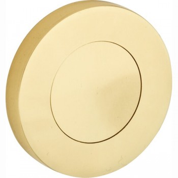 Blind rozet Vivo 50mm messing ongelakt