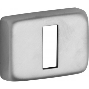 Sleutelrozet Mini mat nikkel ongelakt M&T