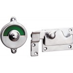 Vrij bezet overslag vlak mat chroom