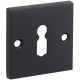 Sleutelrozet Bauhaus-Style mat zwart