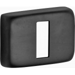 Sleutelrozet Mini mat zwart titaan M&T