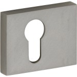 Cilinderrozet Maya mat nikkel ongelakt M&T