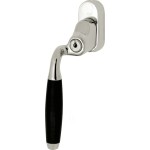 Draaikiep Ton afsluitbaar glans nikkel ebben verkropt