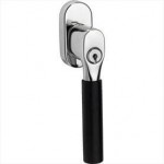 Draaikiep Bauhaus afsluitbaar glans nikkel ebben 