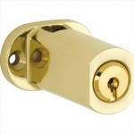 Slot espagnolet vierk stang messing gepolijst gelakt