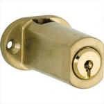 Slot espagnolet vierk stang messing getrommeld ongelakt