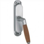 Krukespagnolet Ton mat nikkel ongelakt teak