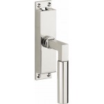 Krukespagnolet Bauhaus style glans nikkel