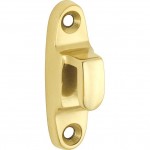 Sluithaak voor raamboom messing ongelakt