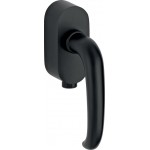 Draaikiep Halfsabel afsluitbaar mat zwart