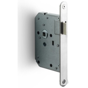 BASICS LBLA-SFC loopdeurslot afgerond mat RVS