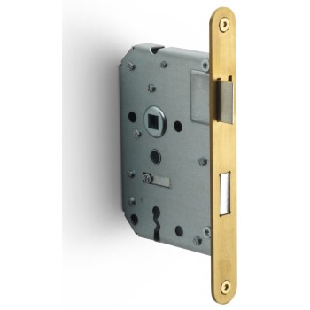 BASICS LBLA-N56 deurslot sleutel afgerond PVD mat goud