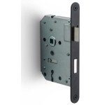 BASICS LBLA-N56 deurslot sleutel afgerond mat zwart