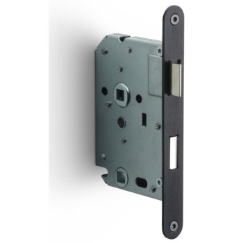 BASICS LBLA-W63x8 deurslot toilet afger. PVD gunmetal