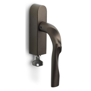 Draaikiep ELEEZ ZH100-DKLOCK-O afsluitbaar brons