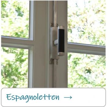 Espagnoletten raam