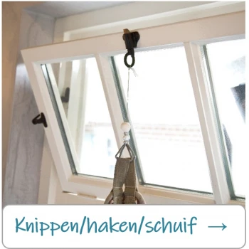 Knippen, haken, schuiven