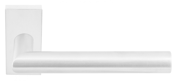 Formani Deurklink Basic LB2 19mm op rechthoek rozet mat wit